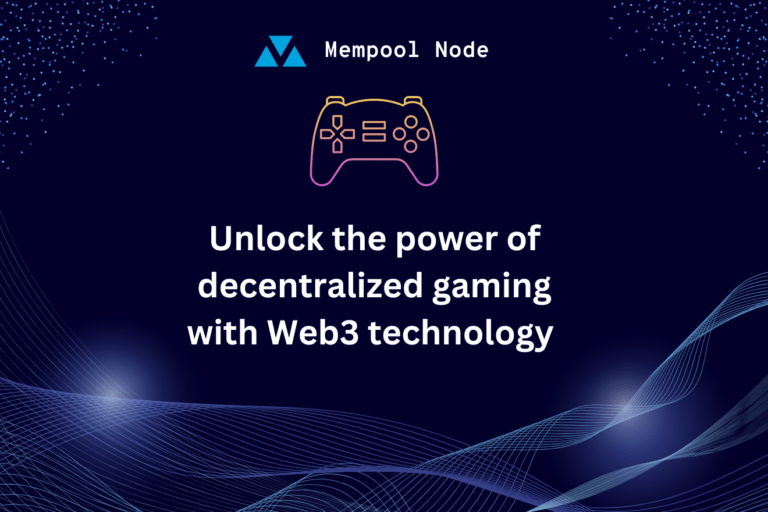 Unlock the power of decentralized gaming with Web3 technology